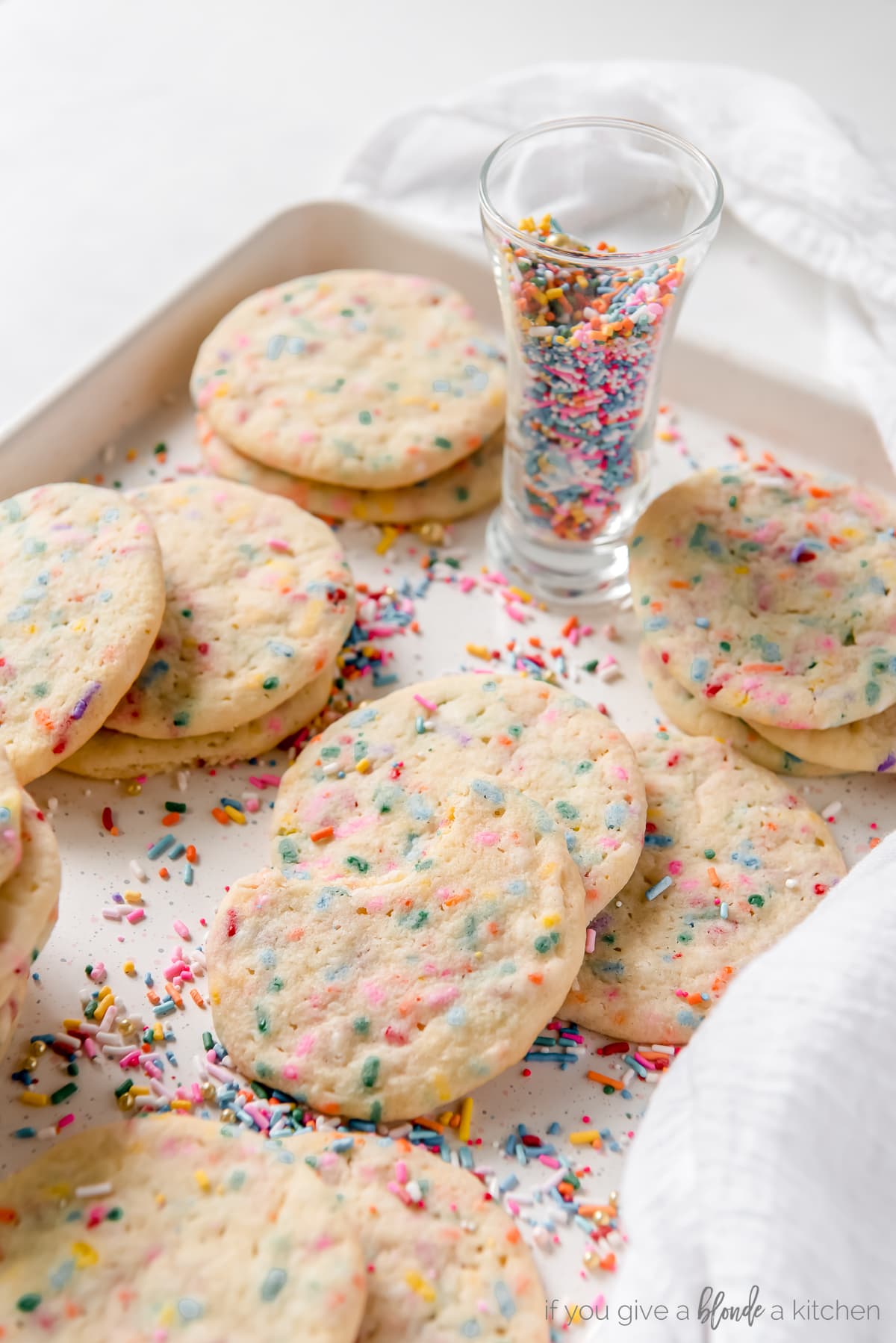 Birthday Sprinkle Sugar Cookie Dippers