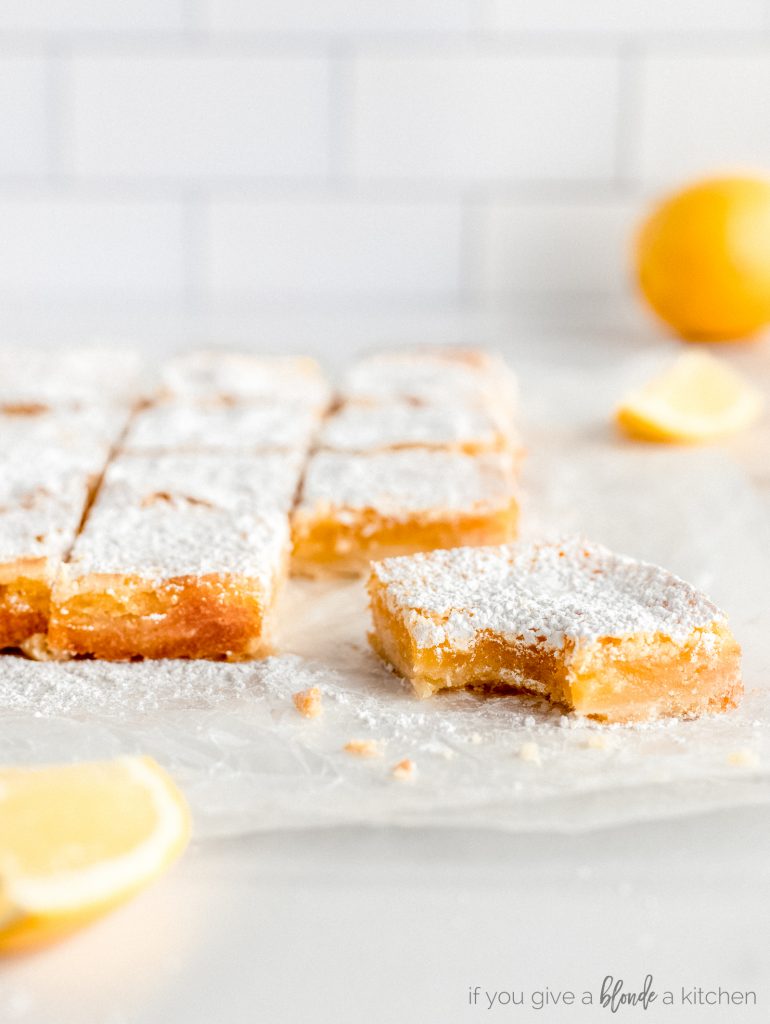 Easy Lemon Bars If You Give A Blonde A Kitchen